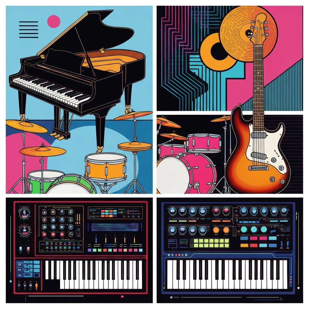 Explorando Gêneros Musicais com IA: Do Clássico ao Eletrônico